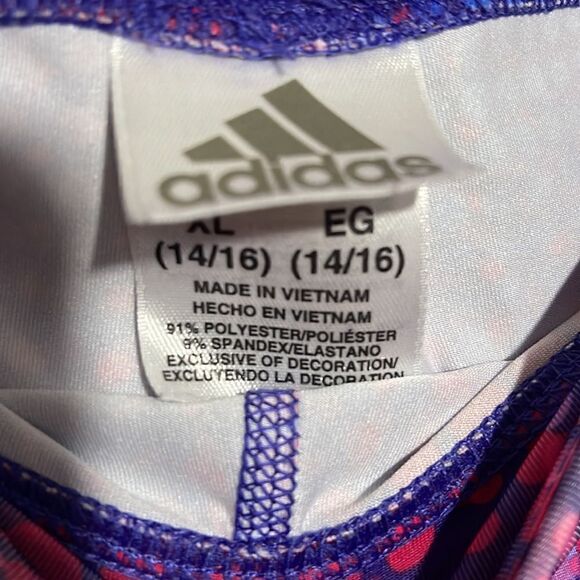 Adidas Geo-Print ClimaLite® Activewear Leggings  Size XL 14/16 - Picture 4 of 5